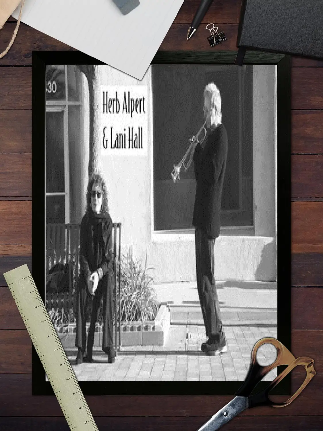 Плакат на холсте Herb Alpert и настенное искусство печать с изображением современная