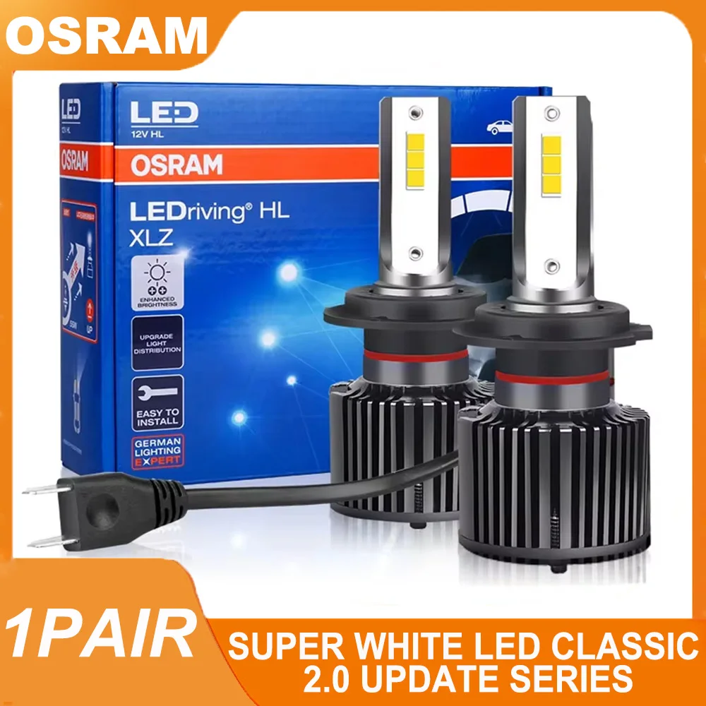 OSRAM LED H1 H4 H7 H11 Оригинальная лампа для фар H8 H16 9012 HIR2 HB3 HB4 Противотуманная фара 27 Вт