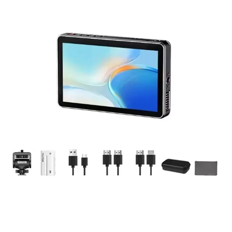 Фото Монитор Viltrox DC-X2 6 дюймов, 4K, сенсорный экран, 2000 нит, высокая яркость, профессиональный HD FHD монитор для видеосъемки №1