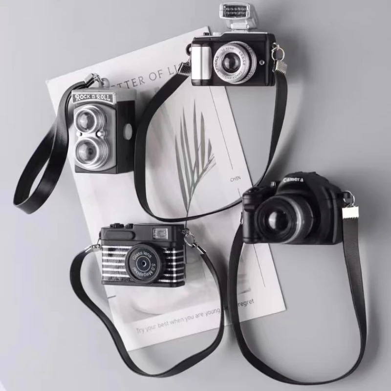 Наклейка на холодильник в стиле ретро 3D трехмерный магнит для камеры Декор дома и