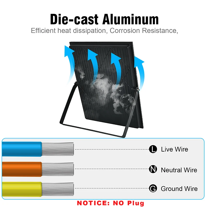 Прожектор светодиодный водонепроницаемый 100 Вт 10/20/30/50/150 |