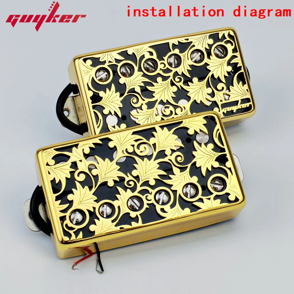 Крышка звукоснимателя Guyker PC011 для гитары LP