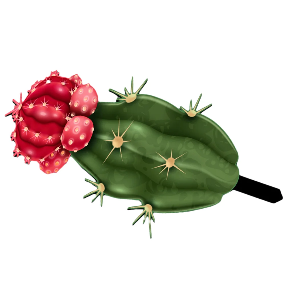 

Yard Decorations Outdoor Cactus Stake Light Houses Decorative Stakes Garden Acrylic Gardening