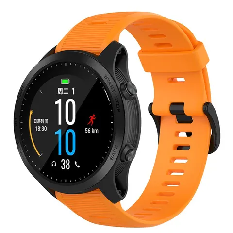 Ремешок для часов и защитный чехол для Garmin Forerunner 935 945, мягкий силиконовый ремешок для умных часов, защитный ремешок