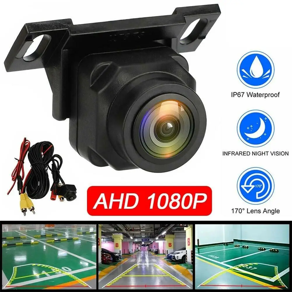 

Car Wide Angle HD Rear View Backup Camera Reverse Parking Waterproof Night Vision CMOS Night Vision Cameras Reversing Cams