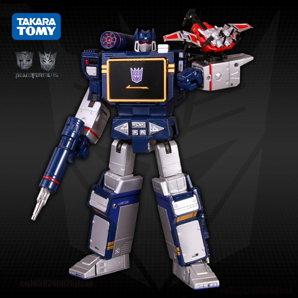 

Takara Tomy Transformers Robots KO MP13 Mp-13 Soundwave Deformation Action Figure Toy Collectible