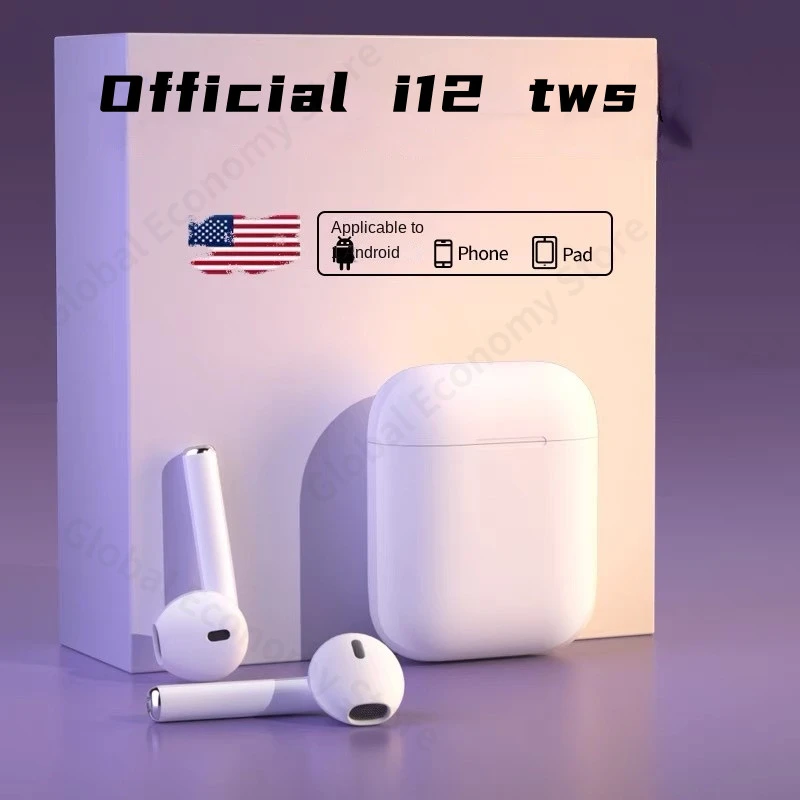 

Tws-стереонаушники I12 с поддержкой Bluetooth 5,0 и зарядным футляром