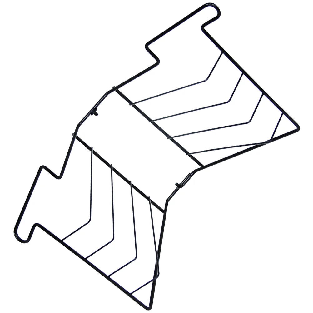 

Металлическая проволочная полка для сковородок и пиццы, кухонная подставка для сковороды, кухонная полка для тарелок, многослойная кухонна...