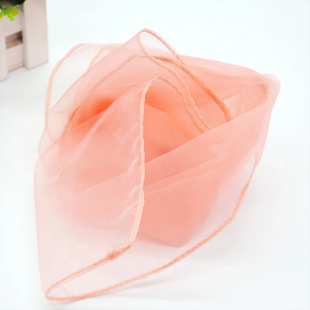 

12pcs 60 x 60cm Square Juggling Silk Dance Scarves Movement Scarves Tricks Kids Performance Props Accessories (Random Color)