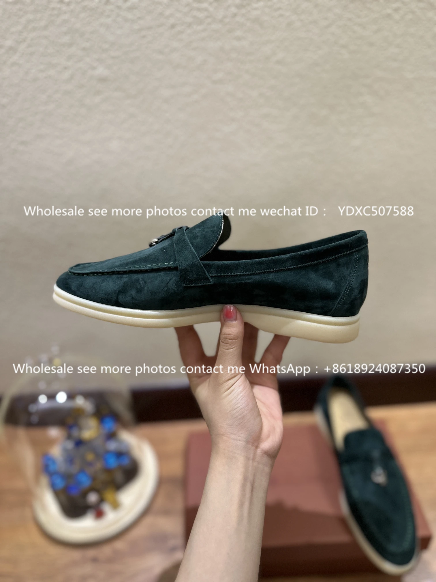 Moccasin Luxury Genuine Leather Casual Shoes Women's Shoes Spring and Autumn 2023 New Summer Walking Single Shoes Lazy Lefu Shoe