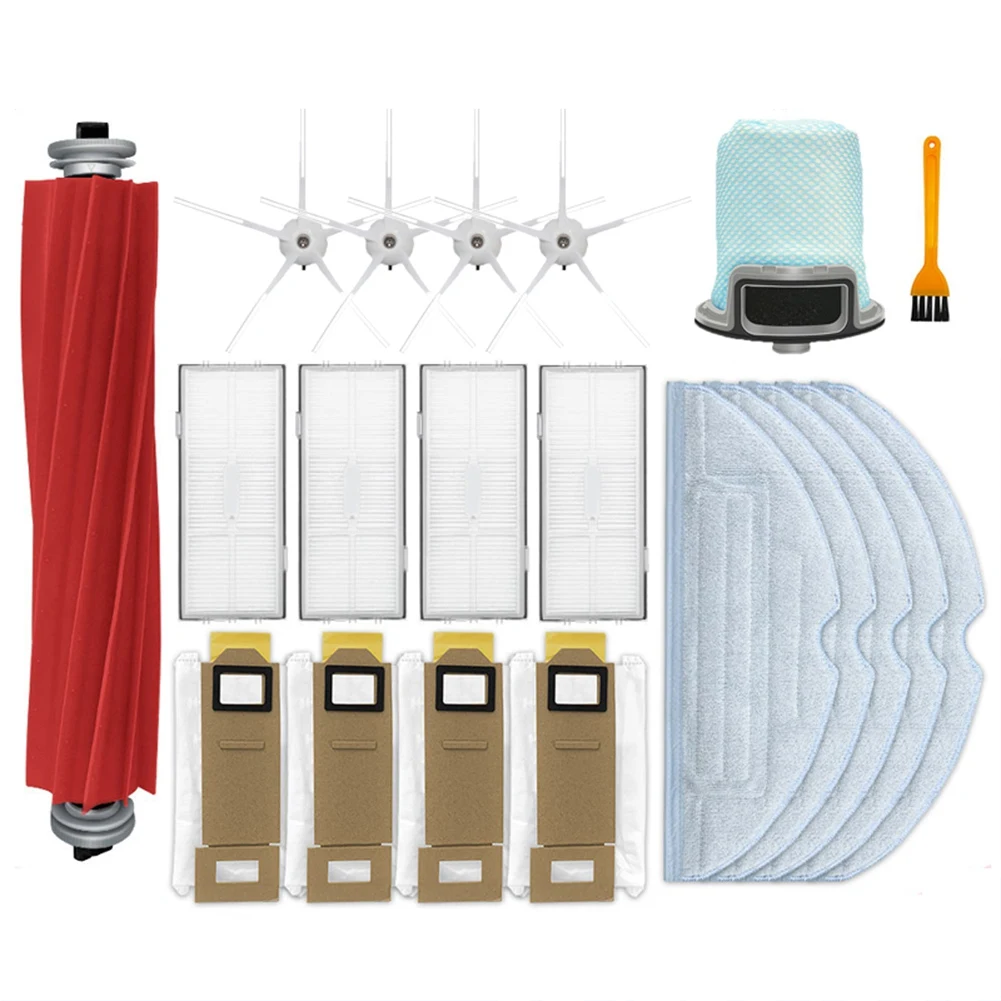 

For Xiaomi Roborock T7S S7 Sweeping Robot Main Brush Side Brush Mop Cloth Dust Bag Filter Screen Accessories Replacement