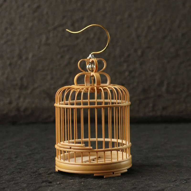 

Натуральная старая Нефритовая бамбуковая шелковая клетка для насекомых, бамбуковые инструменты, Бамбуковая клетка, инструменты для пения насекомых