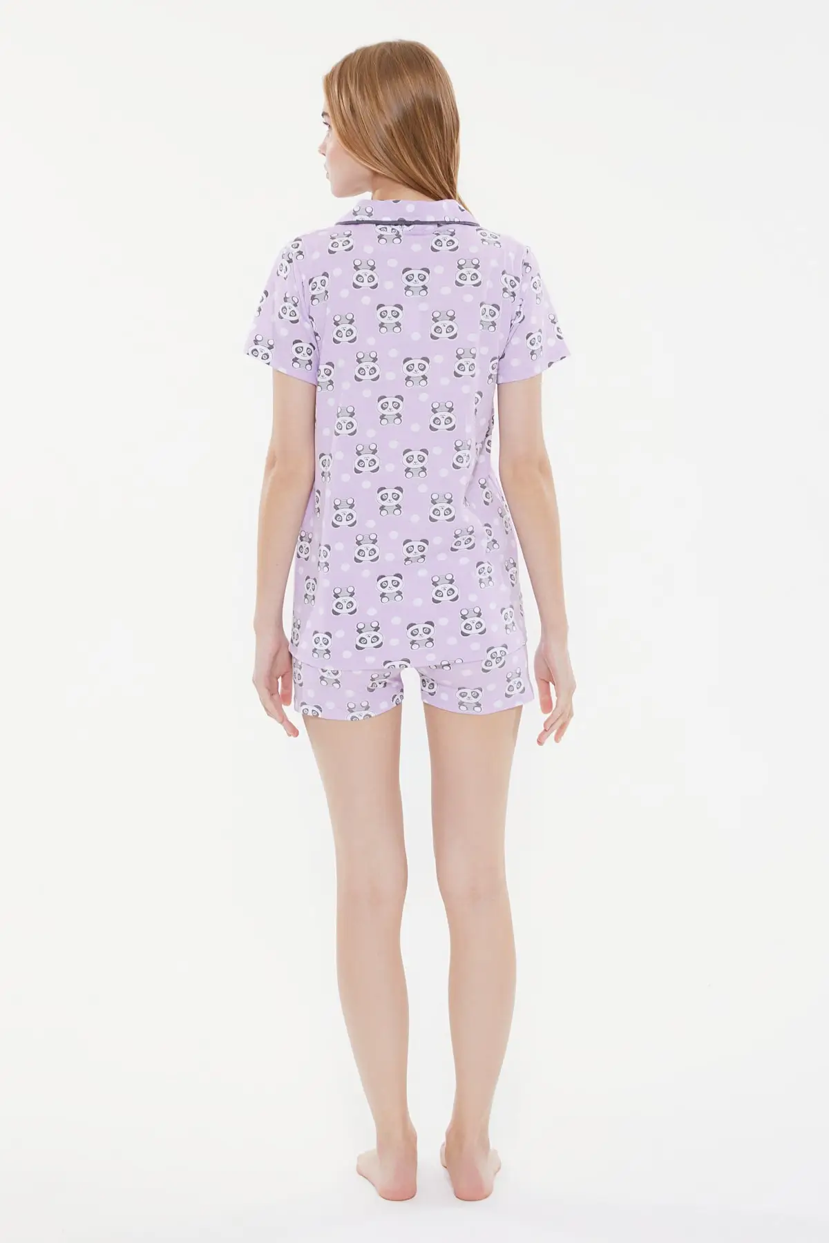 

Trendyol Printed Knitted Pajamas Set THMSS21PT1287