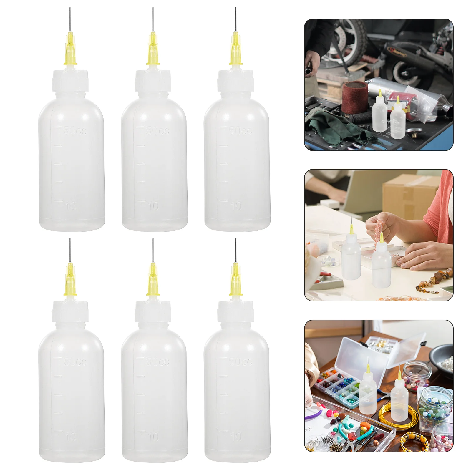 

Bottle Needle Tip Glue Applicator Bottles Squeeze Liquid Precision Dropper Quilling Oil Diy Fine Drop Empty Dispenser Tie Nozzle