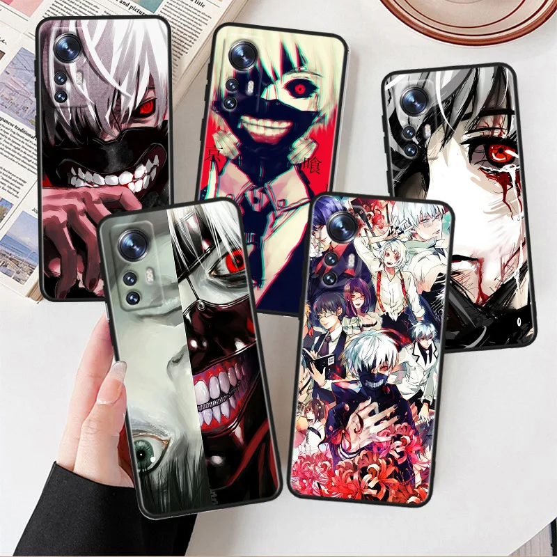 

Anime Tokyo Ghoul Japan Phone Case For Xiaomi Mi 13 10S 10 9T 9SE 8 Mix Play A3 A2 A1 CC9E Note 10 Lite Pro Black Cover