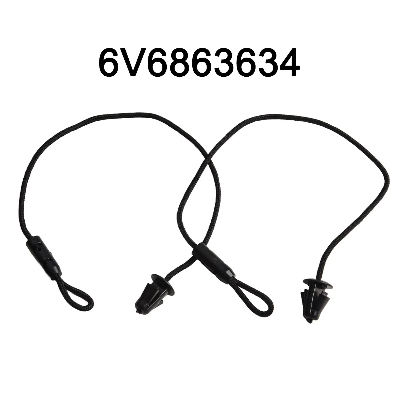 

2 шт., автомобильная полка для посылок, шнурок для багажника, ремешок для Skoda для Fabia 2014-2021 6 В 6863634 Замените автомобильные аксессуары