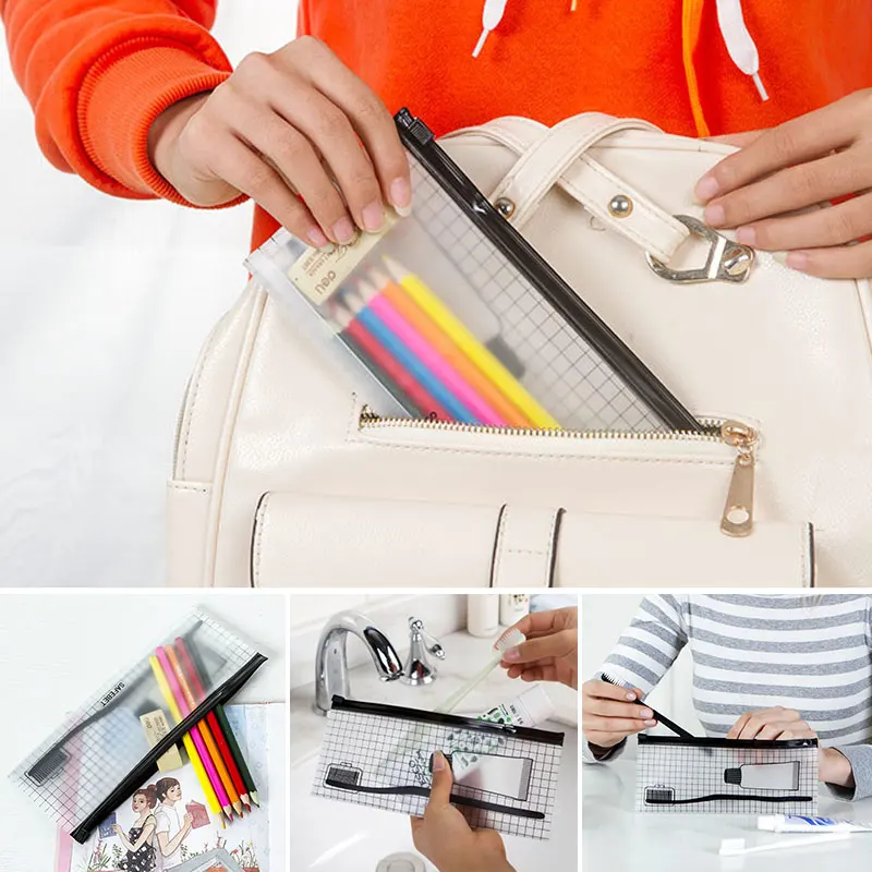 

1 шт., водонепроницаемый прозрачный дорожный органайзер для зубных щеток