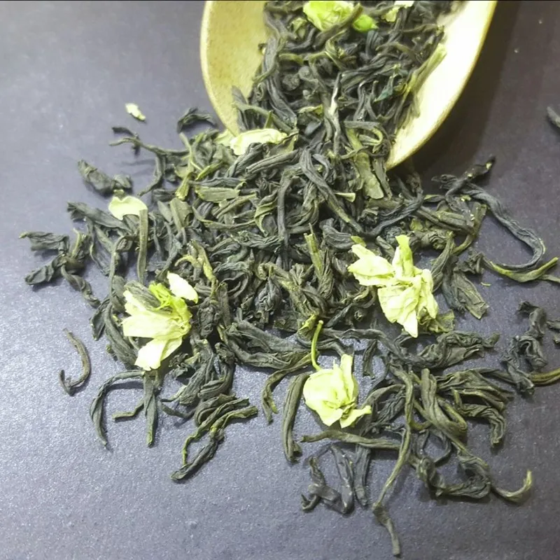 

Китайский Жасмин, зеленый чай, настоящий органический новый Жасмин ранней весны, чай для потери веса, забота о здоровье, бесплатная доставка