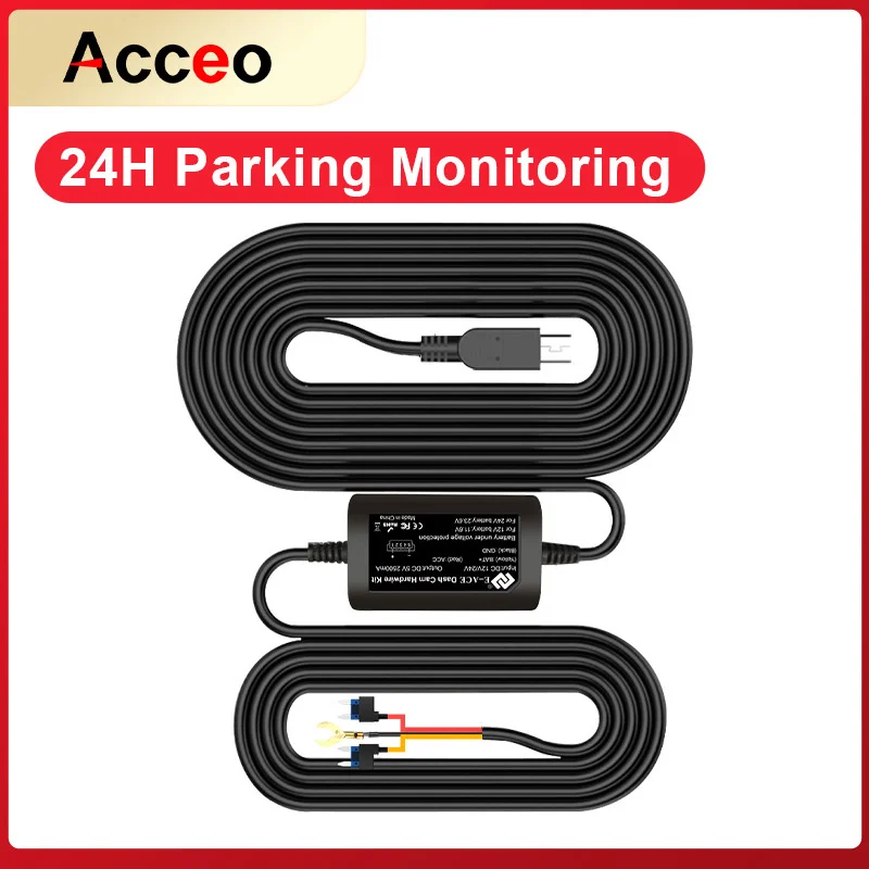 

Зарядное устройство Acceo Z01P для автомобильных видеорегистраторов, 3,5-2 А