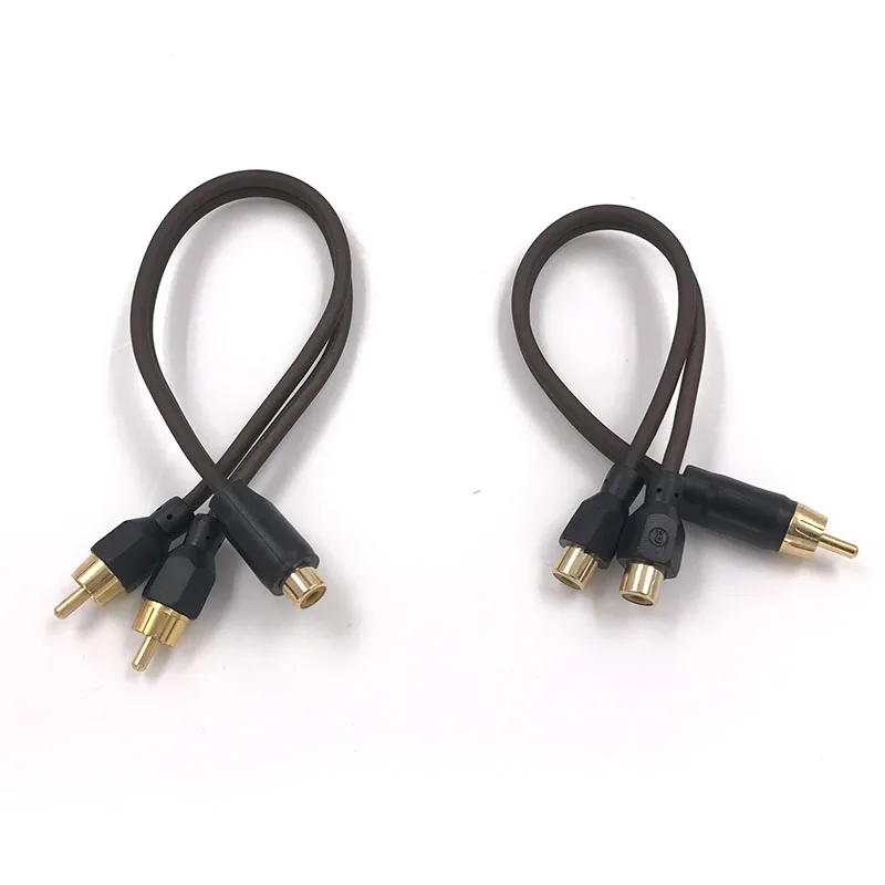 

1 пара, сплиттер-переходник из чистой меди, 1 штекер на 2 гнезда