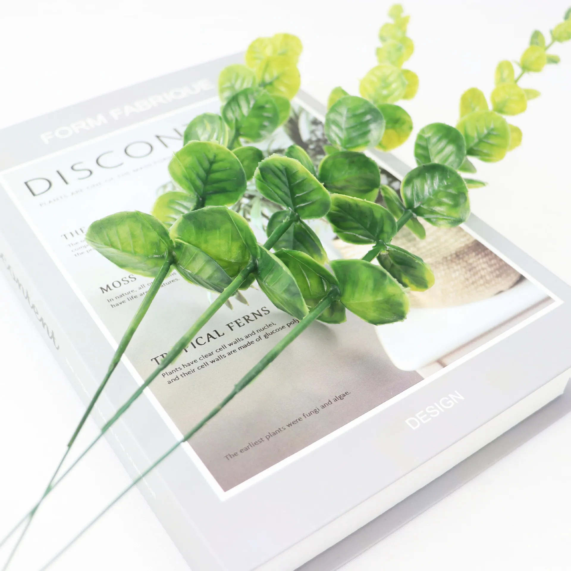 Искусственные листья эвкалипта короткие ветки искусственные эвкалипты цветы