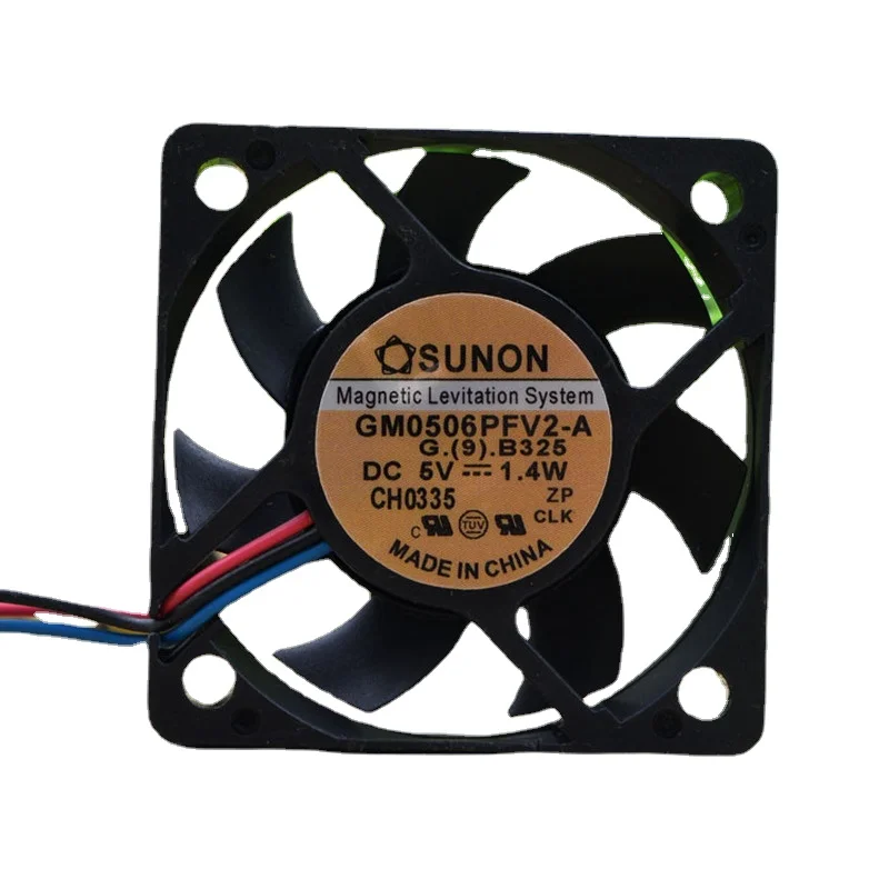 

Новый вентилятор охлаждения ЦП для TAJUN GM0506PFV2-A 6 см 6010 5 в 1,4 Вт USB-вентилятор Магнитный левитационный Компьютерный Вентилятор 60*60*10 мм