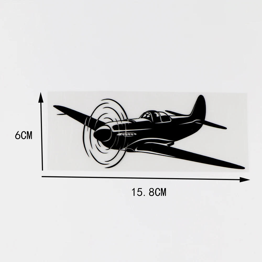 

X 6 см креативная виниловая наклейка Персонализированная самолётная Летающая машина небо скользящая наклейка высококачественное украшение автомобиля