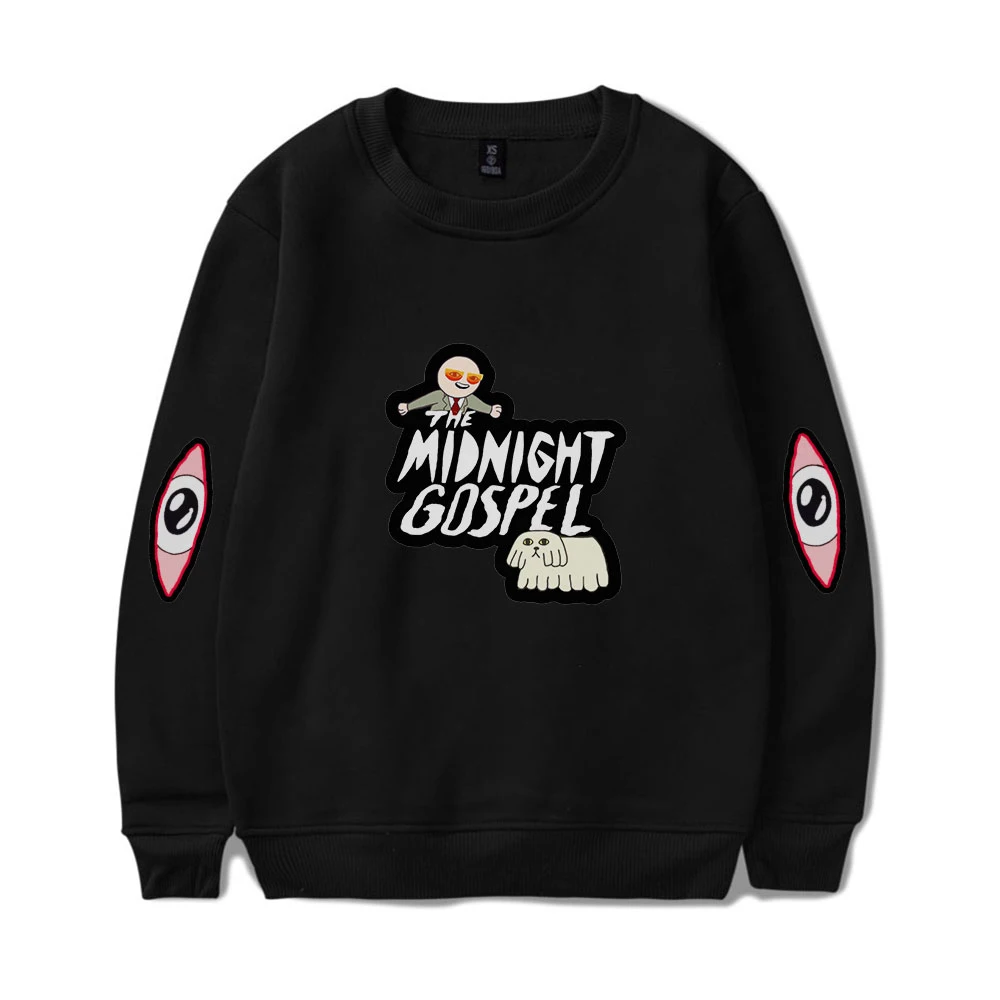 

Anime The Midnight Gospel Swestshirt Round Collar Sweatshirt Funny Men Women Anime Harajuku Winter O-neck Sweatshirt