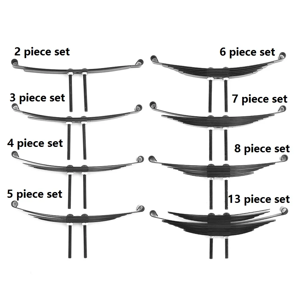 

1 пара стальных листовых пружин для 1/14 Tamiya RC тракторный прицеп модель грузовика обновленные детали для автомобилей запасные аксессуары