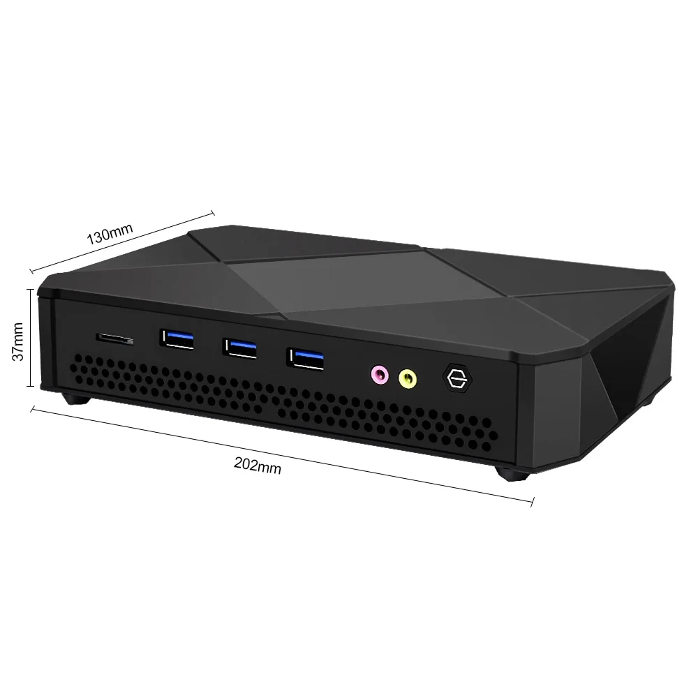 Новинка 2023 игровой мини-ПК Topton NUC i9 11900H i7 11800H настольный компьютер на Windows 11 Linux DDR4