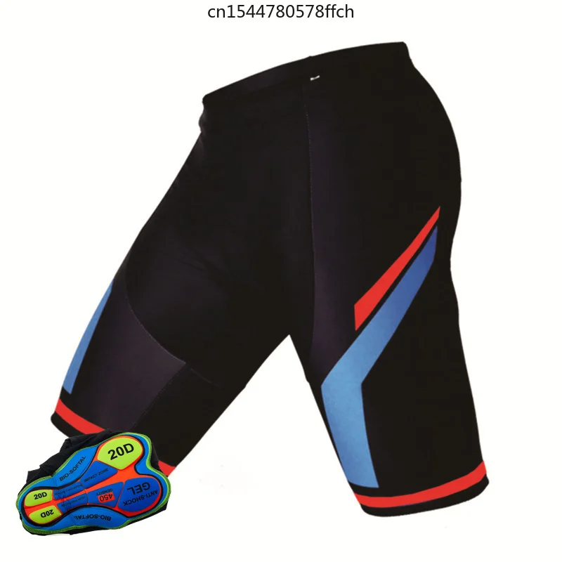 

2022 New pattern Men Racing Underwear 20D Pad Cycling Shorts Coolmax Fabric Tight Riding Clothes Pirate MTB Road Short Pants