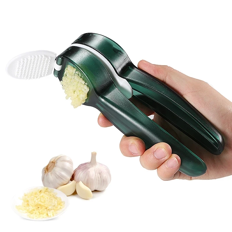 

Multifunction Garlic Press Slicer Manual Garlic Chopping Mincer 2 In 1 Squeezer Kitchen Accessories Gadgets For Home