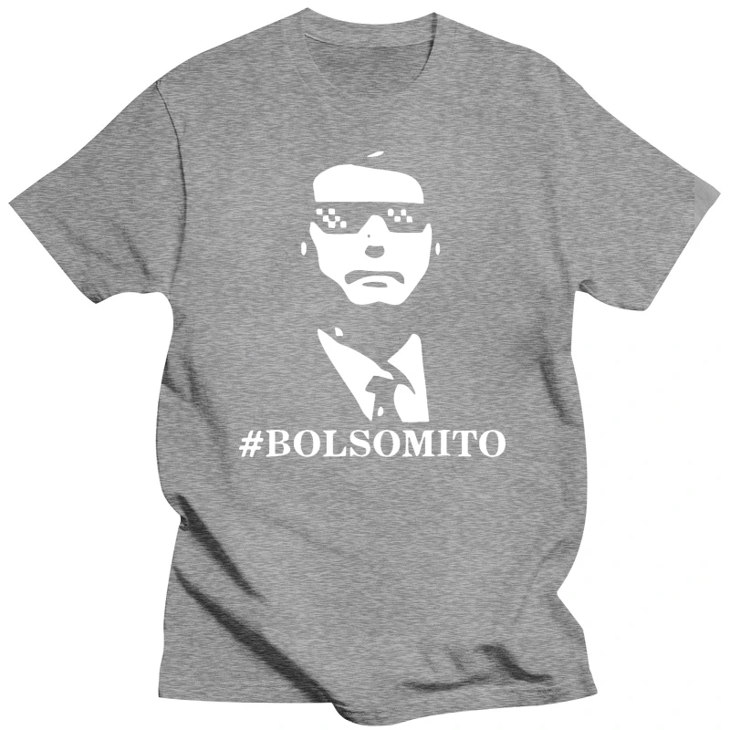 Забавная черная футболка Bolsomito Bolsonaro President 2019 большого размера