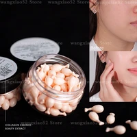collagen essence fullerene essence moisturizing hydration to improve yellowing skin facial care capsules 50 capsules