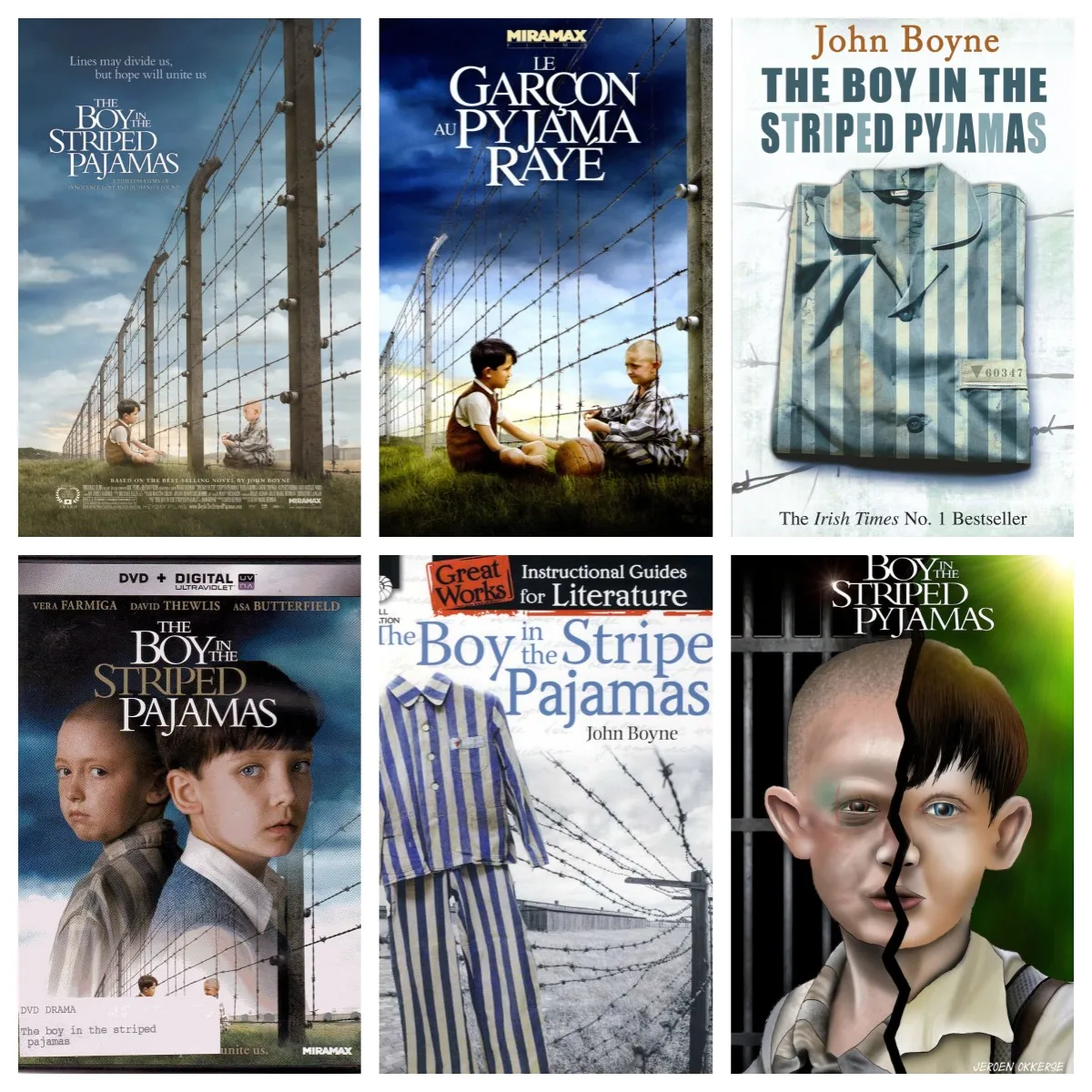 

Movie The Boy in the Striped Pajamas Poster Canvas Wall Picture Home Decor