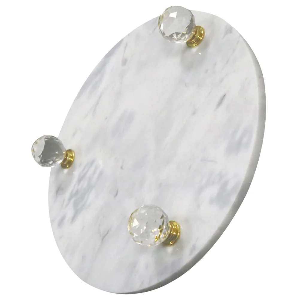 

Tray Marble Tray Display Tray Decorative Tray Home Accessory for Dessert Living Room Bathroom