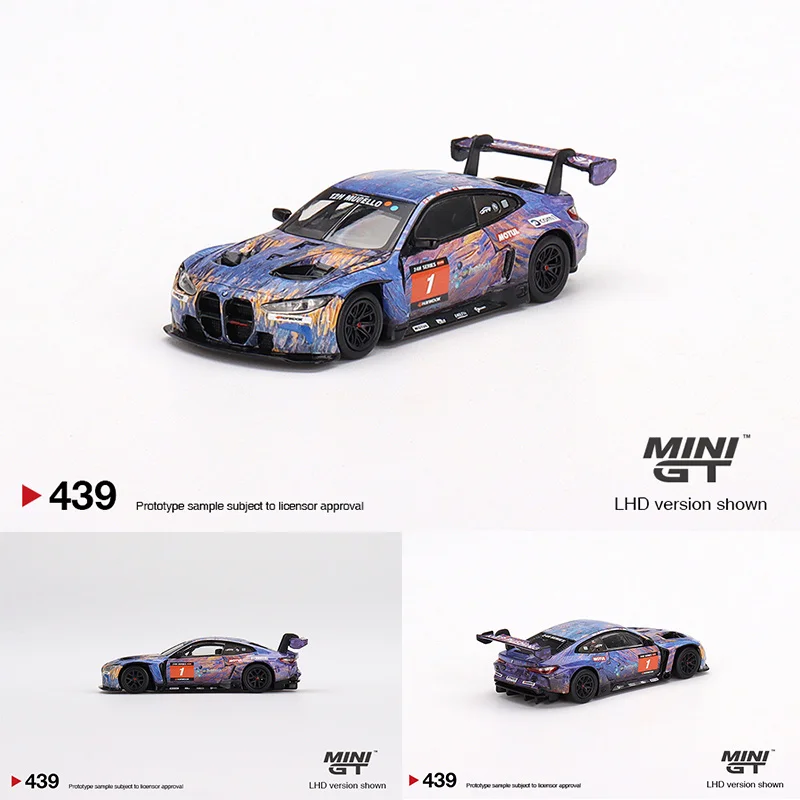 

MINI GT 1:64 M4 GT3 #1 ST Racing 2022 12H Mugello Winner Alloy Diorama Car Model Collection Miniature Carros Toys 439 In Stock