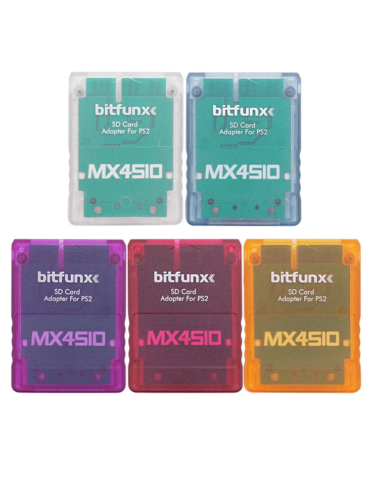 

RetroScaler MX4SIO SIO2SD SD/TF Card Adapter + Fortuna 64MB FMCB OPL1.2.0 Card For PS2 Slim Consoles