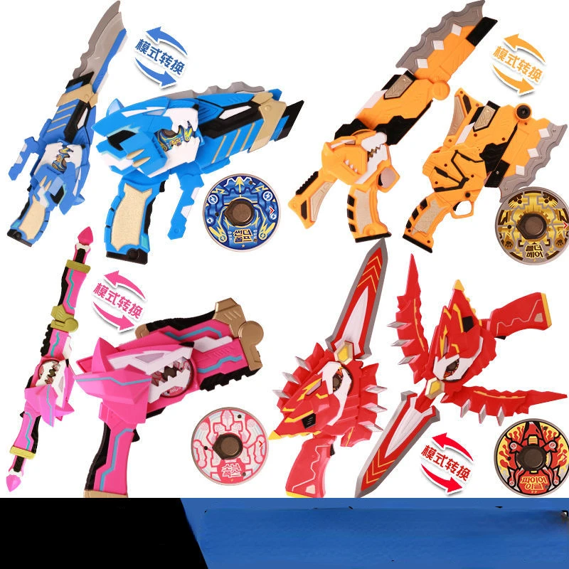 

Деформационное оружие MINI FORCE X, модель Hyunneng игрушки нож Ford Light Gun Thunder 3, полумеч для мальчика, модель Люси, подарок для детей, аниме