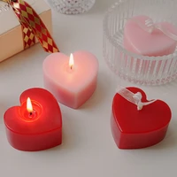 love heart shape cake candle mold baking mould aromatherapy candle making mould diy wedding gifts decor