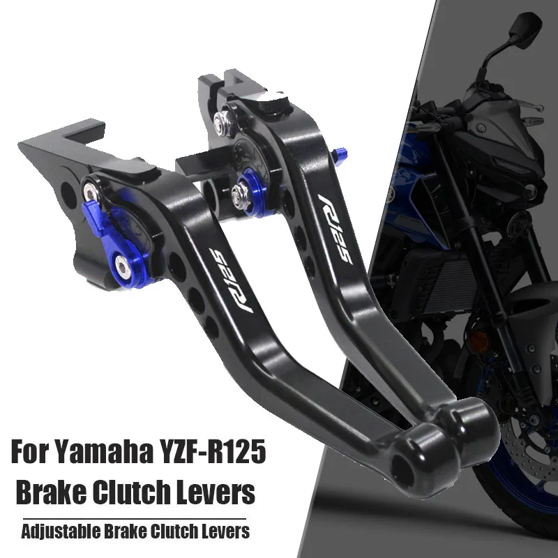

For YAMAHA YZF-R125 YZF R125 R 125 2014 2015 2016 2017 Motorcycle Accessories Short Brake Clutch Levers