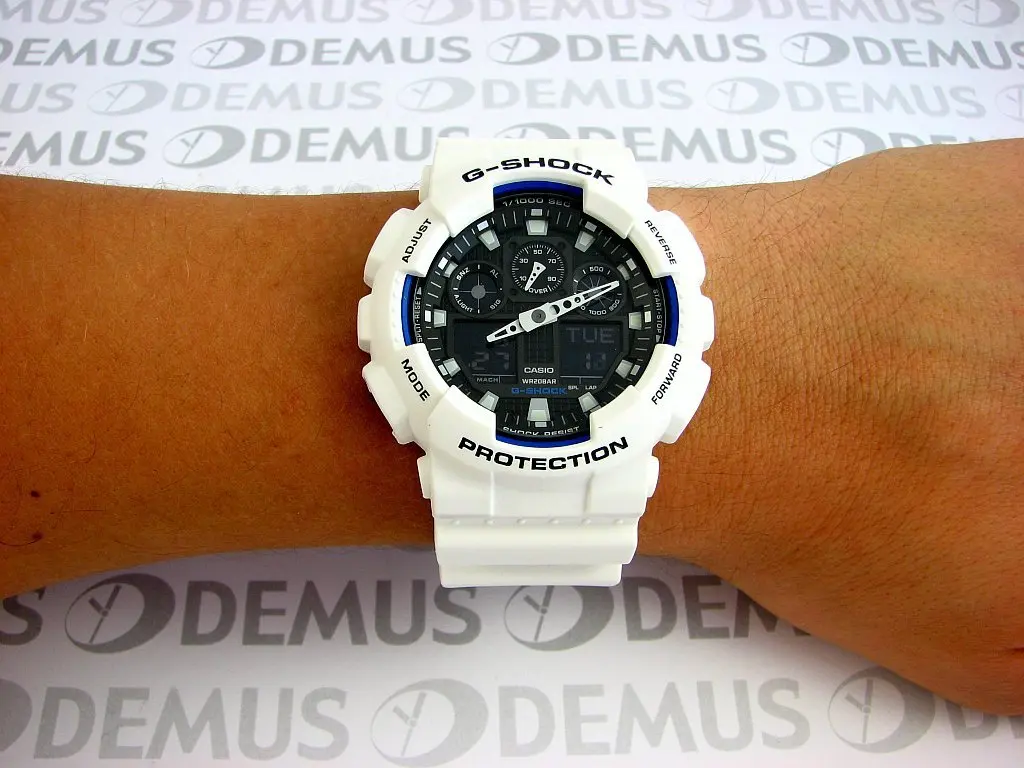 Часы Casio G-SHOCK GA-100B-7A – оригинальные мужские кварцевые наручные часы с официальной
