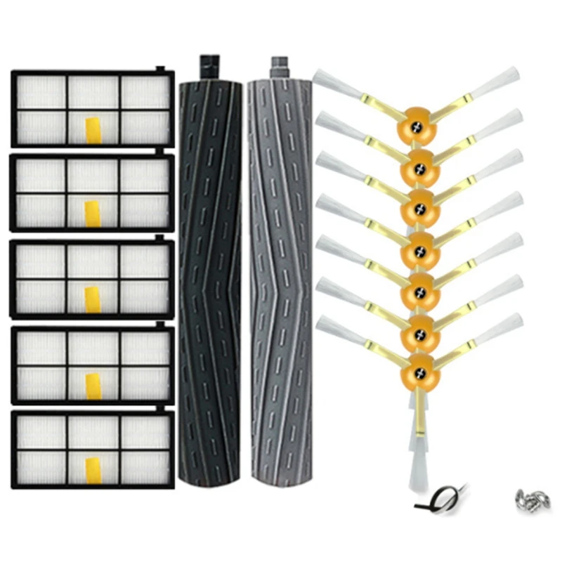 

Щетки и фильтры НЕРА Для Irobot Roomba 800, серий 900, 860, 870, 880, 960, 980, набор запчастей для робота-пылесоса