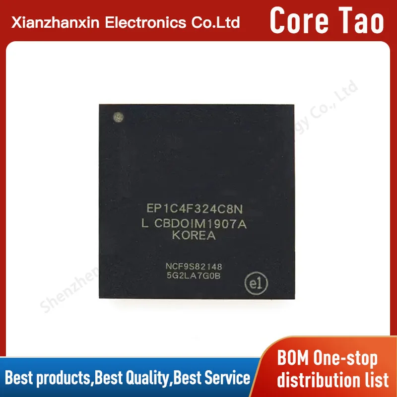 

1pcs/lot EP1C4F324C8N EP1C4F324I7N EP1C4F324 C8N I7N C7N BGA-324 New and original programmable gate array (fpga) chip