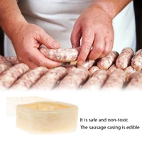 edible sausage casings packaging pork intestine for sausage tube casing for sausage hot dog hamburger sausage tools