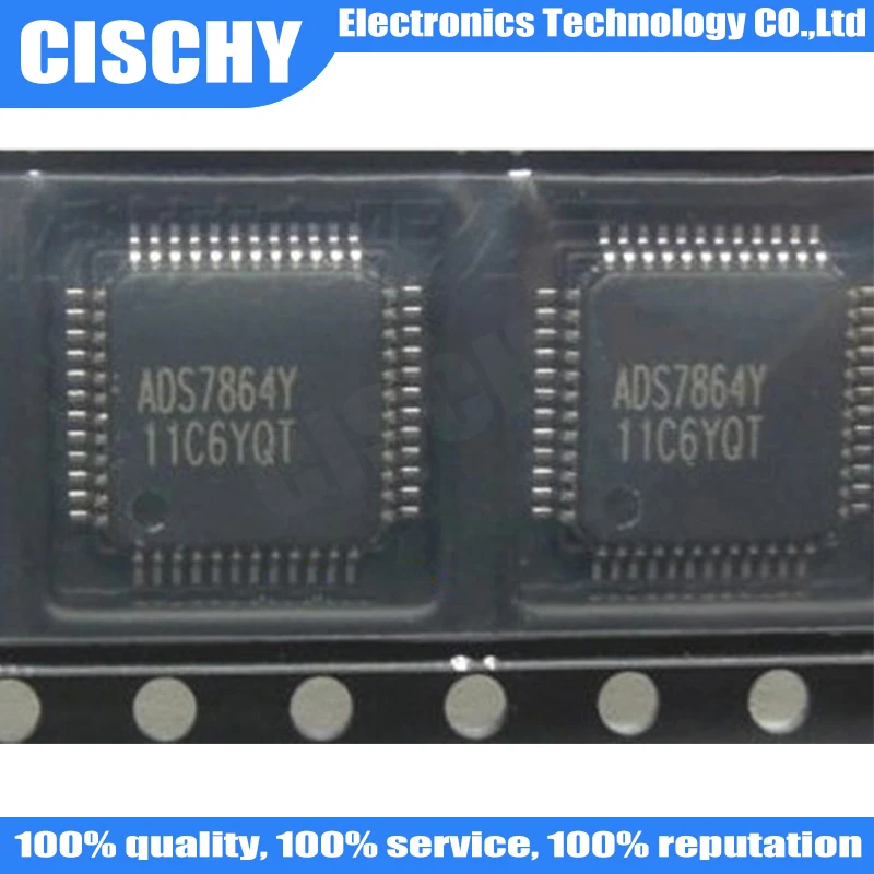 

1 шт./лот ADS7864 ADS7864Y QFP-48