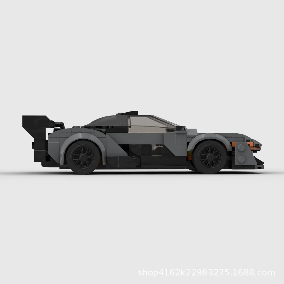 Новые MOC Senna GTR Racing Speed Champion Racer строительные блоки кирпич креативные гаражные