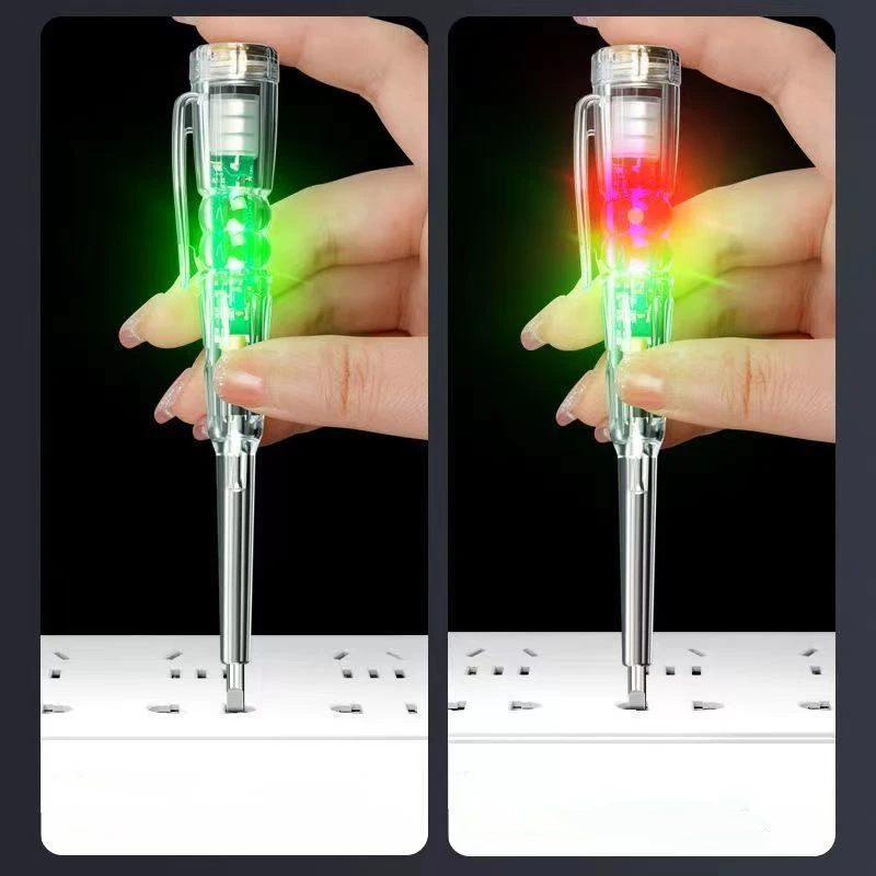 

Интеллектуальный тестер нулевой линии в реальном времени, ручка, светодиодный Бесконтактный индукционный детектор мощности, инструмент дл...