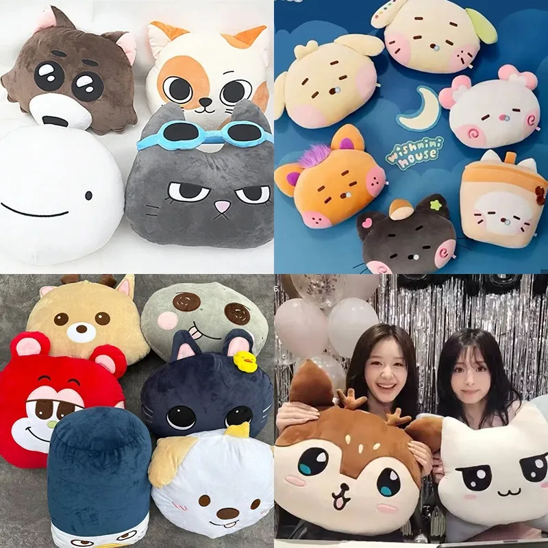 Фото Плюшевые игрушки Kpop Babymonster, Nctwish, Boynextdoor, Riize, Gidle, Plave, Enchiin, плюшевые подушки, милые мягкие игрушки, декоративные подушки для дома. №1