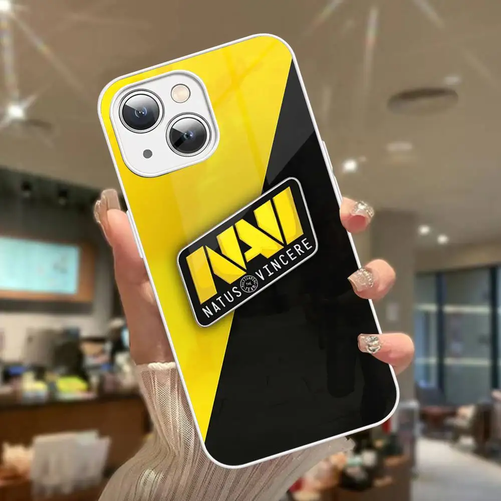 Фото Защитное стекло N-Navi Natus Vincere Game для iPhone 14, 13, 12, 11 Pro, Mini, XS MAX, 14 Plus, X, XS, XR №2